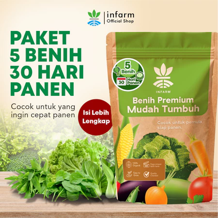 INFARM - Paket 5 Benih 30 Hari Panen