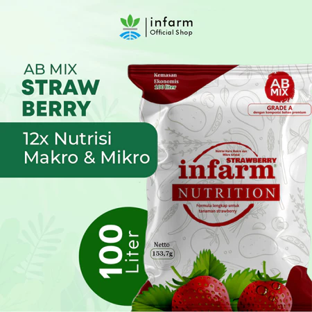INFARM - Nutrisi Tanaman AB Mix Strawberry 100 Liter